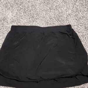 Pink Lily Elegant Black Mini Skirt